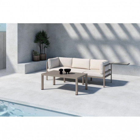 Lounge komplekt COPACABANA 2+1 lauaga, pruun/beež