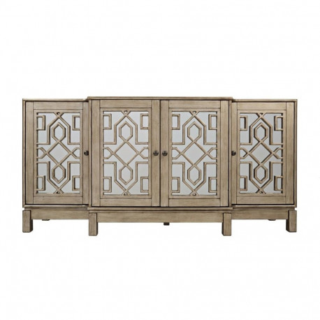 Puhvetkapp AVOLA, vanakuld/pruun