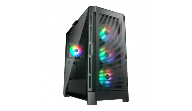 COUGAR DUOFACE PRO RGB PC Case, Mid Tower, Black