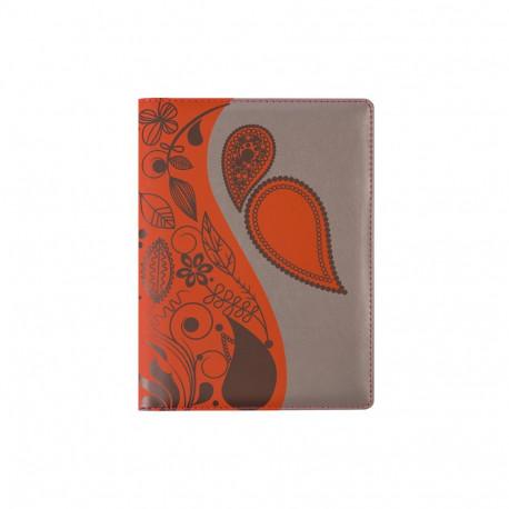 Raamatkalender Unika Trend Red Leaves, nädala sisu, spiraalköide, surutrükis/siiditrükis pilt kunstn