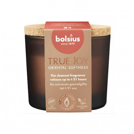 Bolsius True Joy Scented Candle 66x83mm Oriental Softness