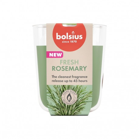 Bolsius True Scents Scented Candle 80x73mm Rosemary