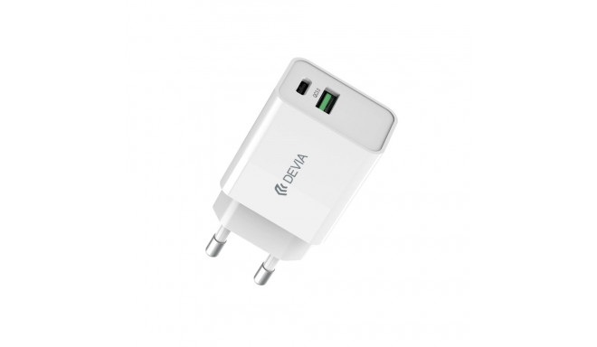Devia Smart PD 25W Wall Charger + USB-C - USB-C Cable 1.2m