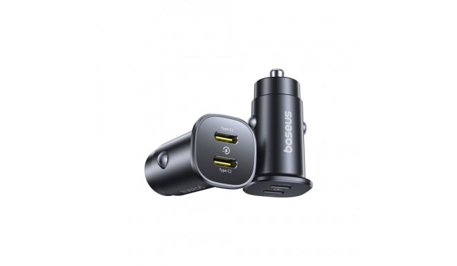Baseus GoTrip Car Charger C+C / QC 3.0 / 30W