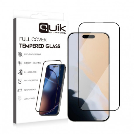 Quik Accessories Full Cover Tempered Glass for Apple iPhone Air