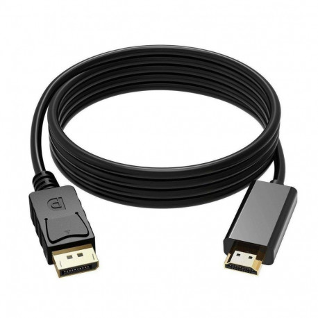 RoGer DisplayPort to HDMI cable / 4K x 2K / 1.8M / Black