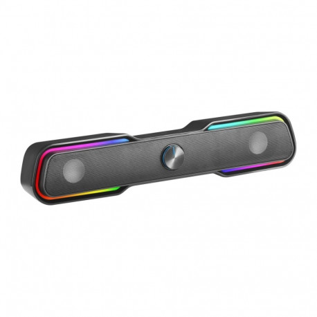 Mars Gaming MSBX Bluetooth 5.0 Soundbar with RGB / AUX /  10W