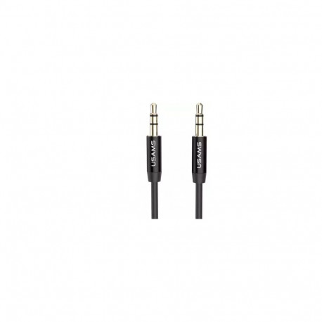 Usams YP-01 Audio Cable 3.5 mm -> 3.5 mm Black