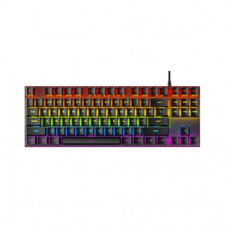 RoGer K80 Gaming Wired Mechanical Keyboard RGB / USB