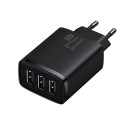 Baseus Compact  Wall Charger 3 x USB /  17w