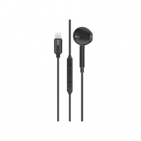 Promate MonoPod Ergonomic Mono MFI Certified In-Ear Wired Earphones Lightning  / 1.3m