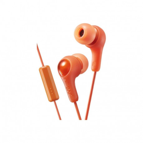 JVC HA-FX7M-D-E Gymy Plus headphones with remote & microphone Orange