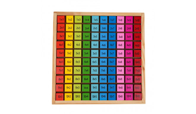RoGer Educational cubes "Multiplication table"