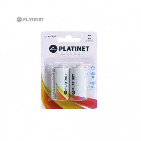 Platinet C 2 LR14 1.5V Alkaline Batteries (2pcs)