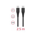 Swissten PD 5A 100W USB-C Data and charging cable 2.5m