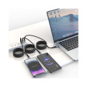 Swissten Magnetic USB-C Data Cable Self-Winding 60W 1m