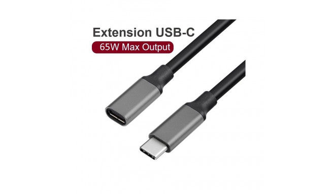RoGer USB-C Extension Cable 10Gbps 1m