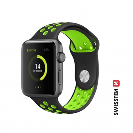 Swissten Sport Silicone Band for Apple Watch 38 / 40 mm
