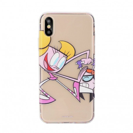 Cartoon Network Dexter Silicone Case for Samsung J415 Galaxy J4 Plus (2018) Dexter with Dee Dee