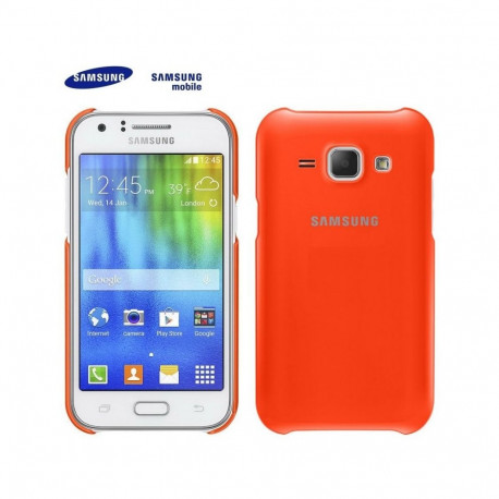 Samsung EF-PJ100BOE Original Back case for Samsung J100H Galaxy J1 Orange