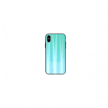 Mocco Aurora Glass Back Case for Apple iPhone 7 / 8 / SE 2020 Blue