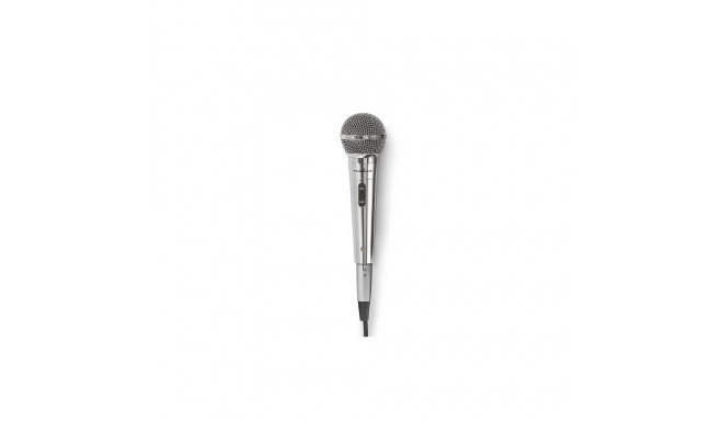 Nedis MPWD45GY Microphone / 5m / Silver