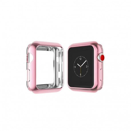 Dux Ducis Premium Silicone Case For Apple Watch 4 44 mm Pink + Gift