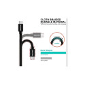 Swissten Textile Quick Charge Universal Micro USB Data and Charging Cable 3m