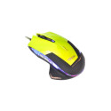 E-Blue EMS124GR Gaming Mouse with Additional Buttons / LED RGB / 2400 DPI / Avago Chipset / USB Gree
