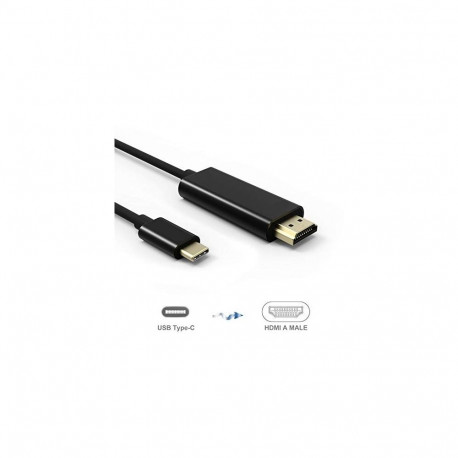 RoGer Cable USB-C toHDMI 4K@30Hz / 1.8m
