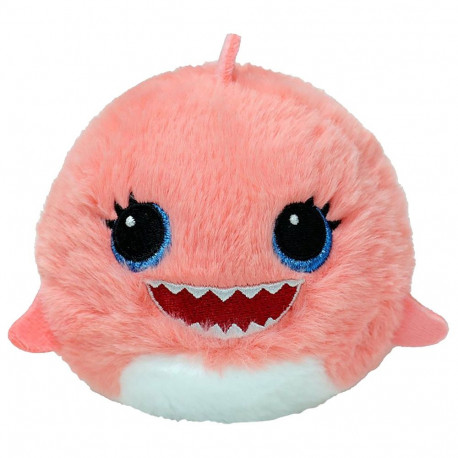 TY Bouncers Reef hai põrkepall, roosa