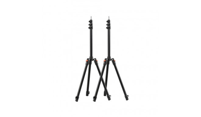 K&F Concept KF34.038S1 2x Light Stand Set - 200 cm