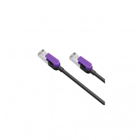 Cable Cat8 S/STP, 10m, black