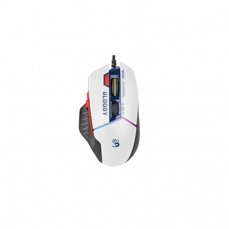 A4TECH Bloody W95 Max wired gaming mouse | RGB | 8 buttons |12000CPI | white with blue