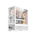 DarkFlash AIRNOVA computer case (white) + 3 fans