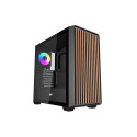Darkflash DS900WD ATX computer case (black) + 4 fans