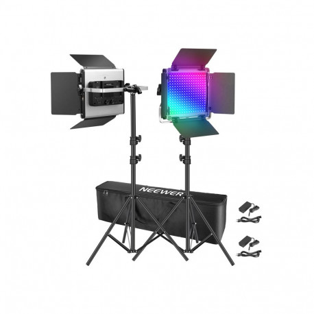 Lampa LED Neewer 2×660 PRO II RGB 2×200CM