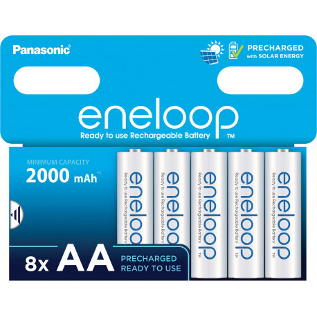 Panasonic eneloop aku AA 2000 8BP