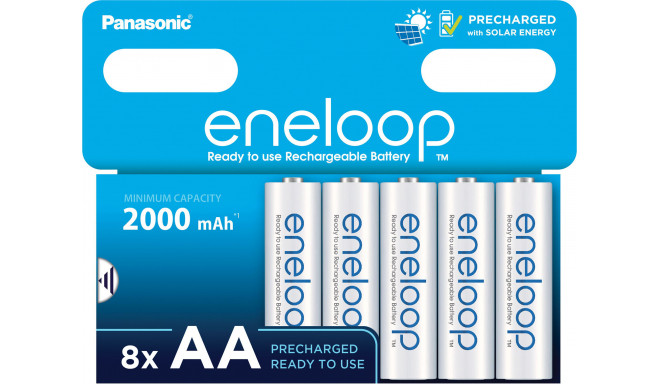 Panasonic eneloop aku AA 2000 8BP
