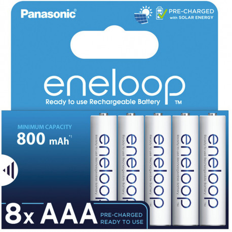 Panasonic eneloop rechargeable battery AAA 800 8BP