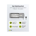 Goobay Sat multiswitch 5 sisendit/16 väljundit