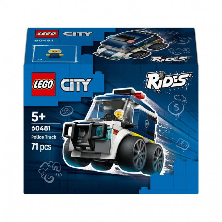 CONSTR LEGO RIDES POLICE TRUCK 60481