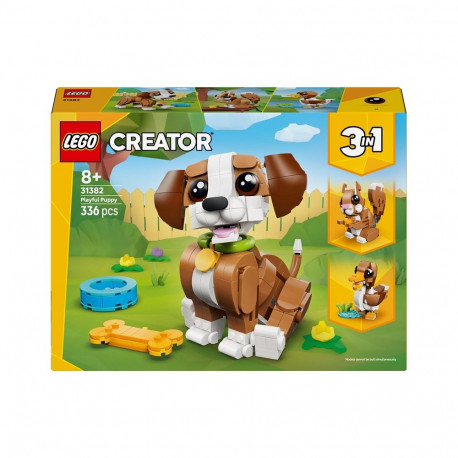 CONSTR LEGO CUTE ANIMALS PUPPY DOG 31382