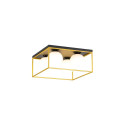 CEILING LIGHT DRIFT 4XE14 GOLD