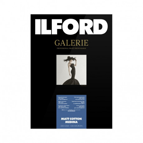 ILFORD Galerie Matt Cotton Medina 320g A3 25 lehte