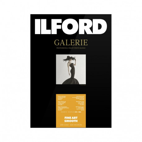 Ilford kunstipaber Galerie Fine Art Smooth 200g A3 25 lehte