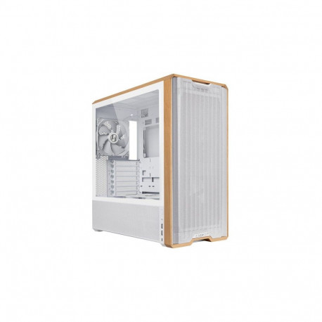 Lian Li PC-korpus LANCOOL 217 midi-torn ATX karastatud klaas, valge