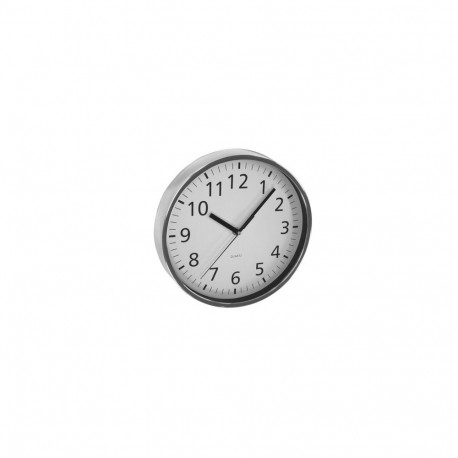 ASI COLLECTION Sienas pulkstenis O 25 5cm sudrabs/hroms 24306004