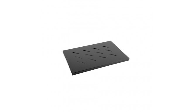 Lanberg fikseeritud riiul 19'' 1U 500x280mm, must