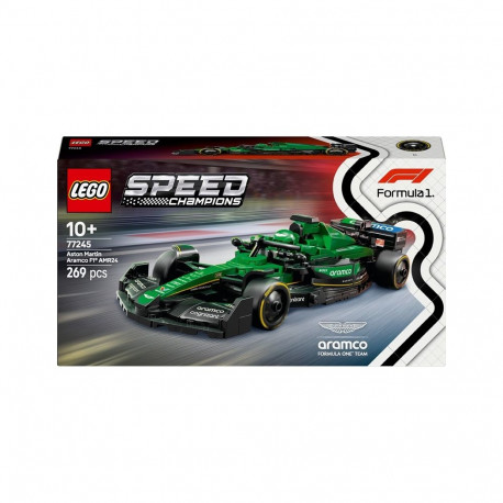 LEGO Speed Champions võidusõiduauto 77245 Aston Martin Aramco F1 Registered AMR24